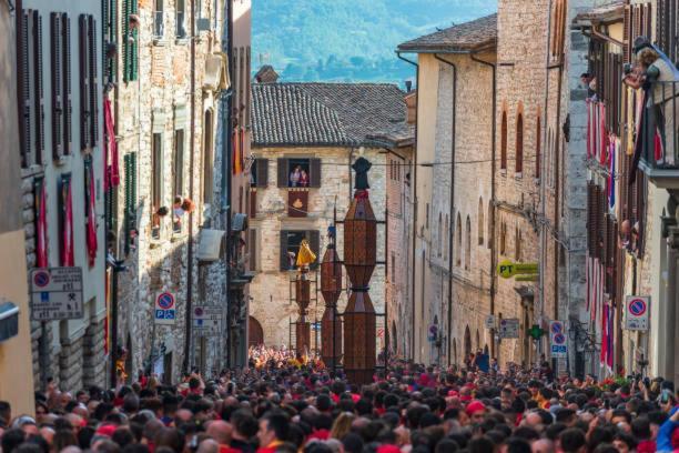 古比奥La Dimora Di Pietra公寓 外观 照片